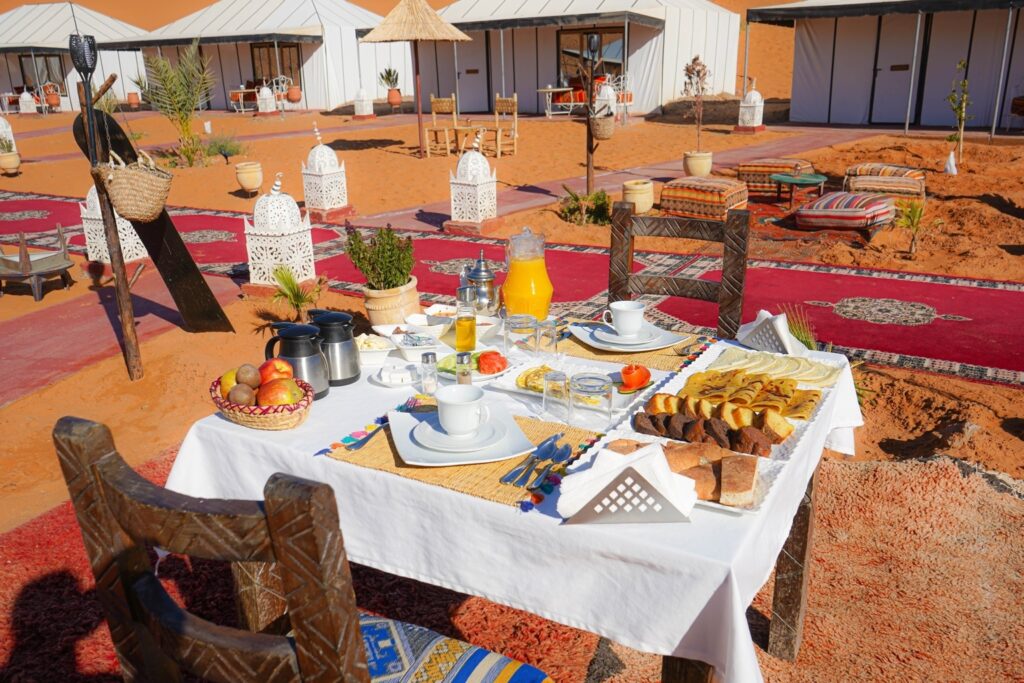 Breakfast in the Sahara